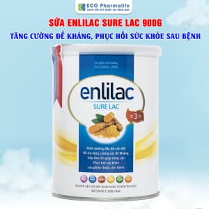 Enlilac Sure Lac 900g - Tăng cường đề kháng, phục hồi sức khỏe sau bệnh