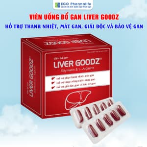 Viên uống bổ gan Liver Goodz - Thanh nhiệt, giải độc gan