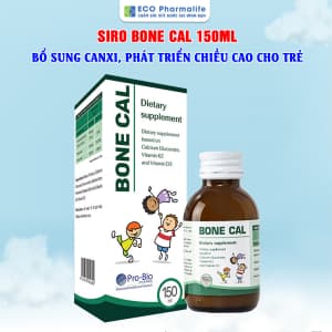 Siro Bone Cal - Bổ sung canxi, phát triển chiều cao cho trẻ