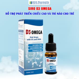 Siro D3 Omega - Hỗ trợ phát triển chiều cao và trí não