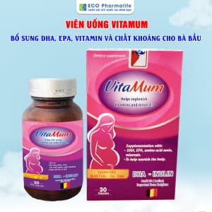 Vitamum - Bổ sung DHA, EPA, Vitamin, khoáng chất cho bà bầu