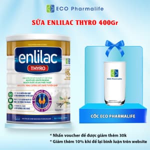 Sữa bột Enlilac Thyro 400g - Sữa cho người tuyến giáp, suy giáp