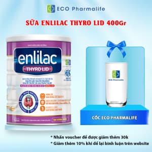 Sữa Enlilac Thyro LID - Dinh dưỡng người kiêng iod, cường giáp