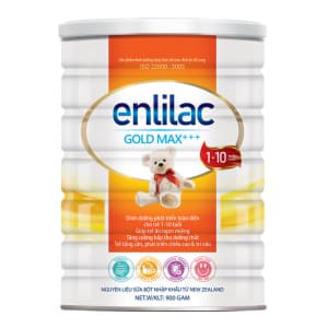 Enlilac Gold Max+ - Dinh dưỡng cho trẻ 1 - 10 tuổi phát triển toàn diện