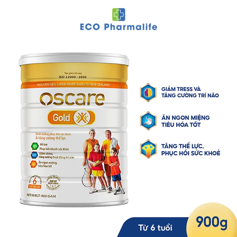 Sữa Oscare Gold - Sữa dinh dưỡng cho người lớn tuổi