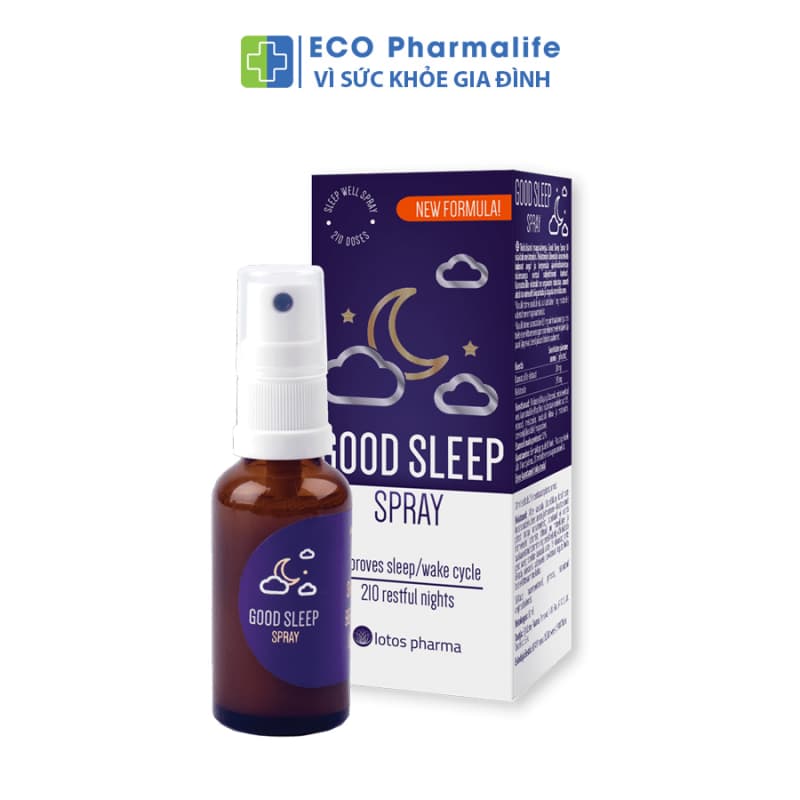 Chai xịt dễ ngủ Good Sleep Spray 