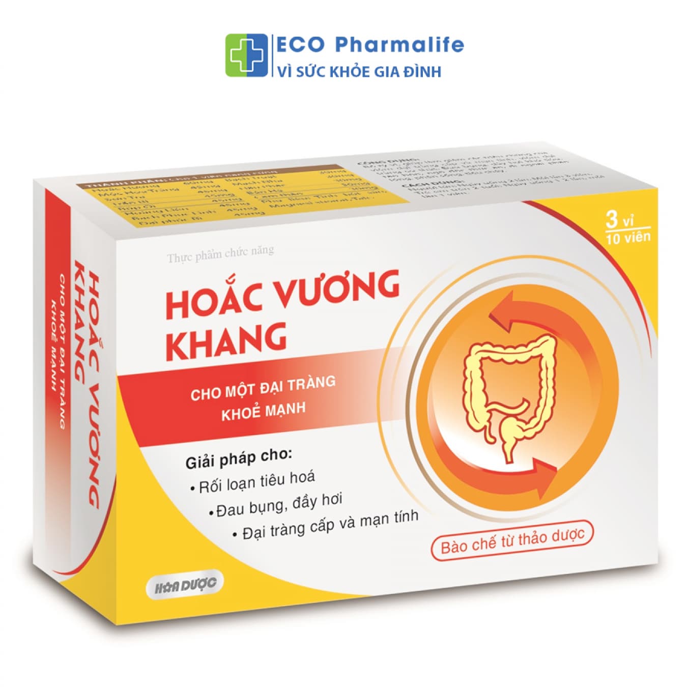 Hoắc Vương Khang - Hỗ trợ giảm viêm đại tràng, rối loạn tiêu hóa