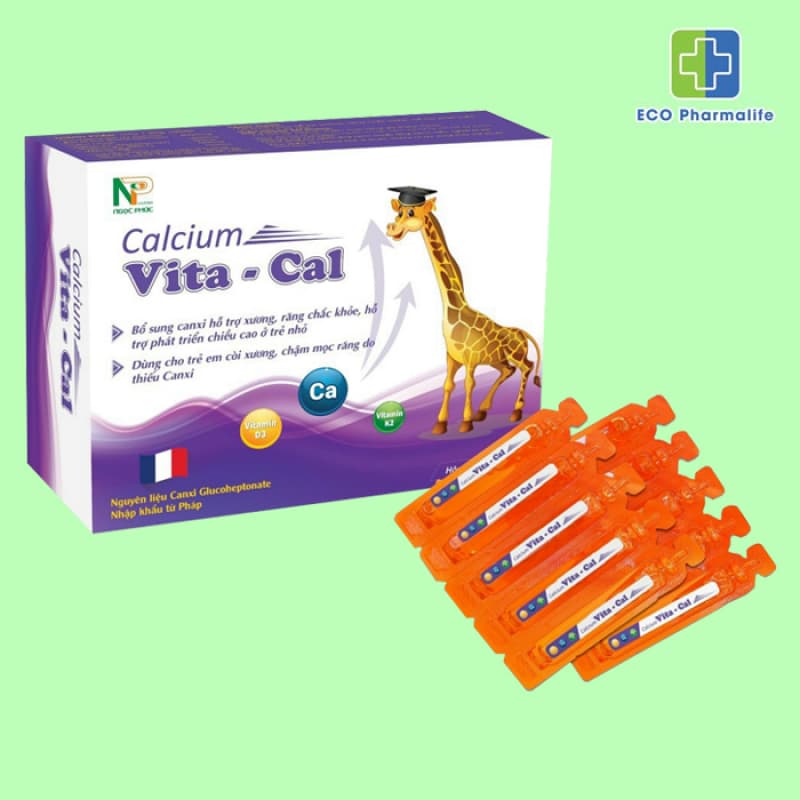 Siro bổ sung canxi Calcium Vita-Cal