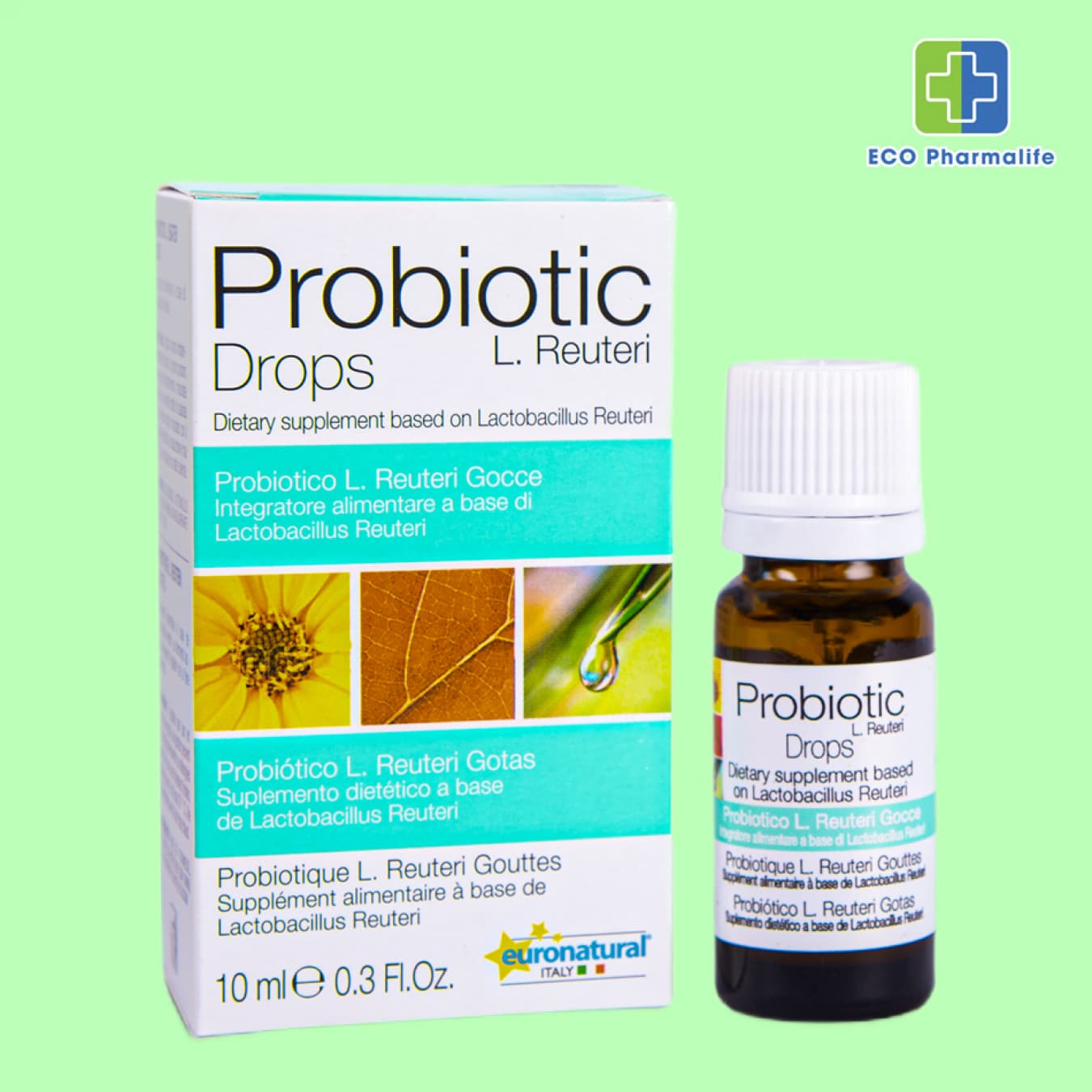 Men vi sinh cho trẻ em Probiotic L.Reureti Drops