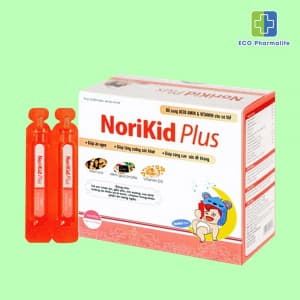 Siro norikid plus bổ sung lợi khuẩn và cải thiện hệ tiêu hóa