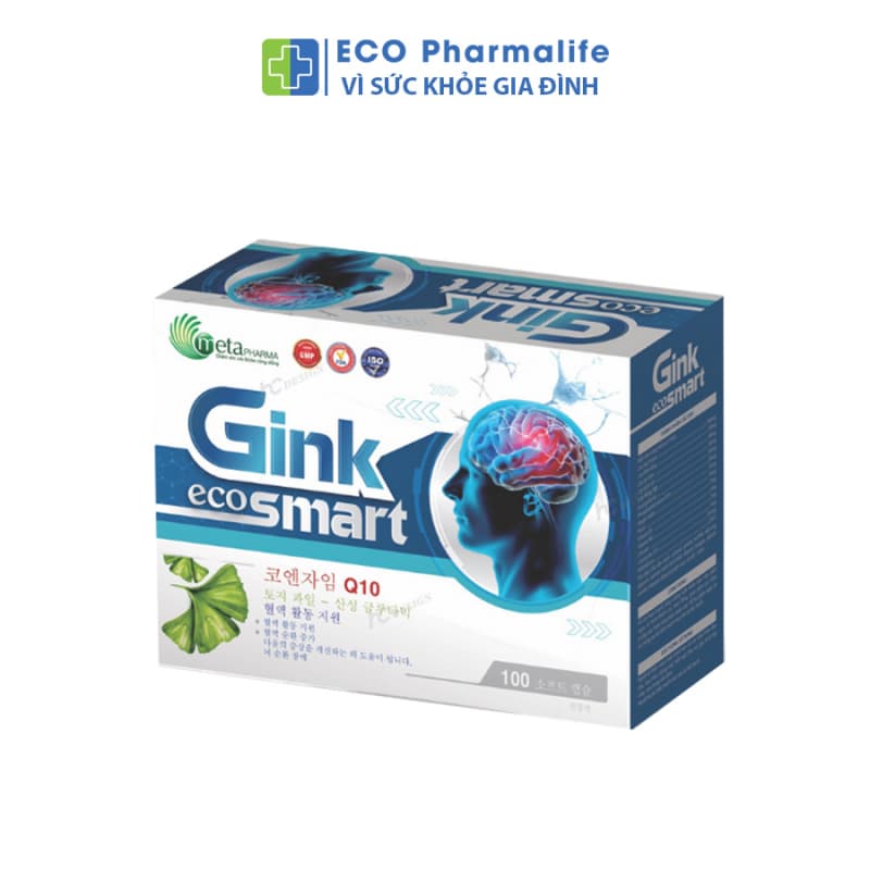 Hoạt huyết dưỡng não GINK ECO SMART