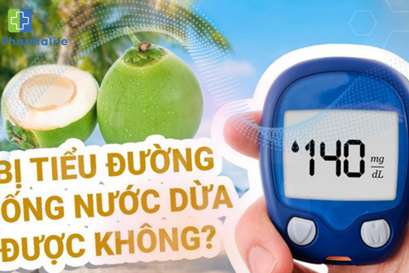 Người mắc bệnh tiểu đường uống nước dừa được không?