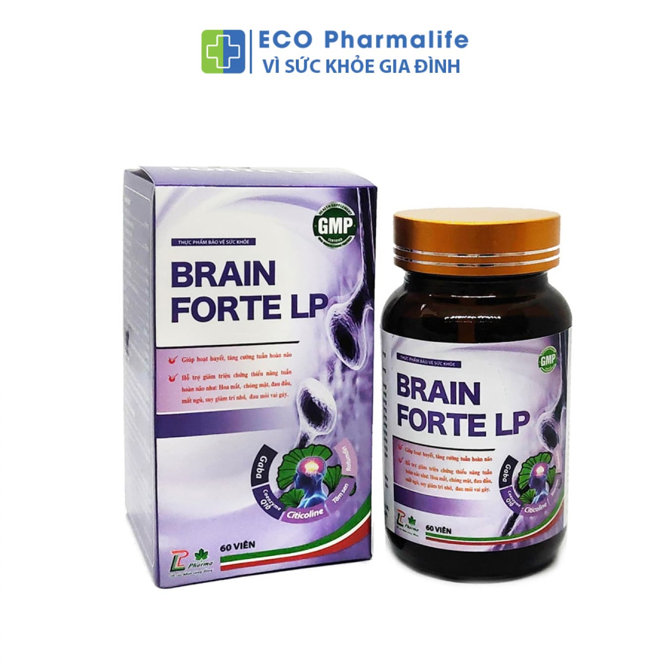 Viên uống bổ não Brain Forte LP Pharma