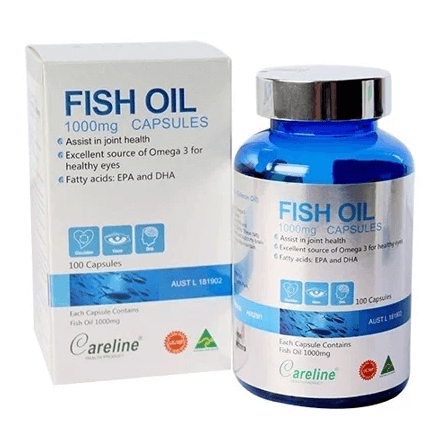 Vien uong Fish Oil (Salmon Oil) cua Careline