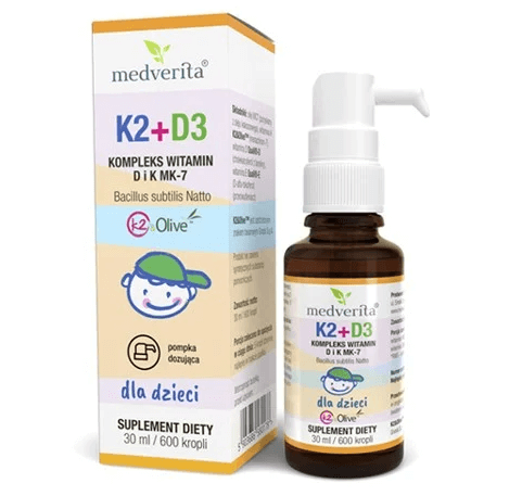 Vitamin D3 K2 Mk7 Medverita