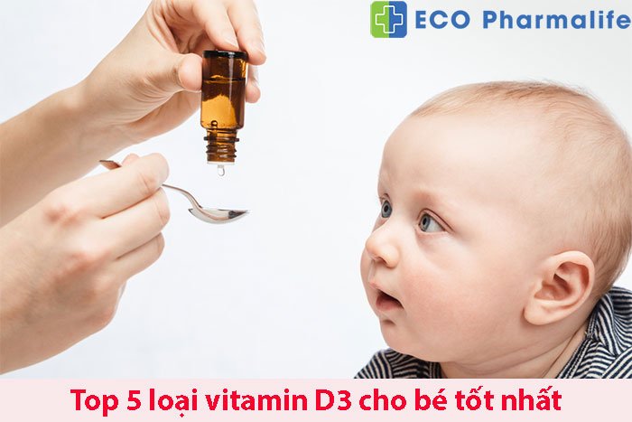 vitamin d3 cho be